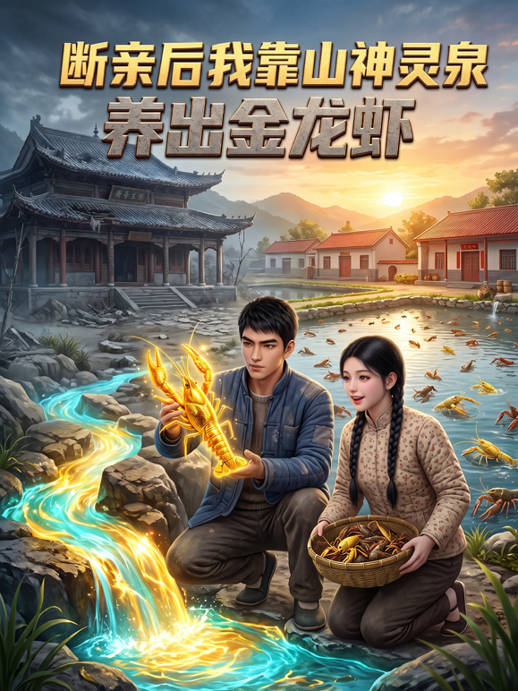 断亲后，我靠山神灵泉养出金龙虾